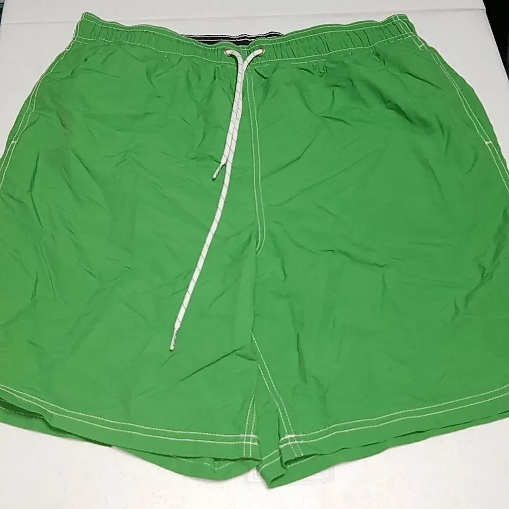 Nautica green swim shorts size large